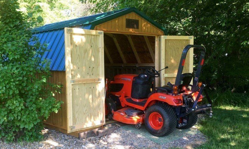 Custom Amish Sheds Building