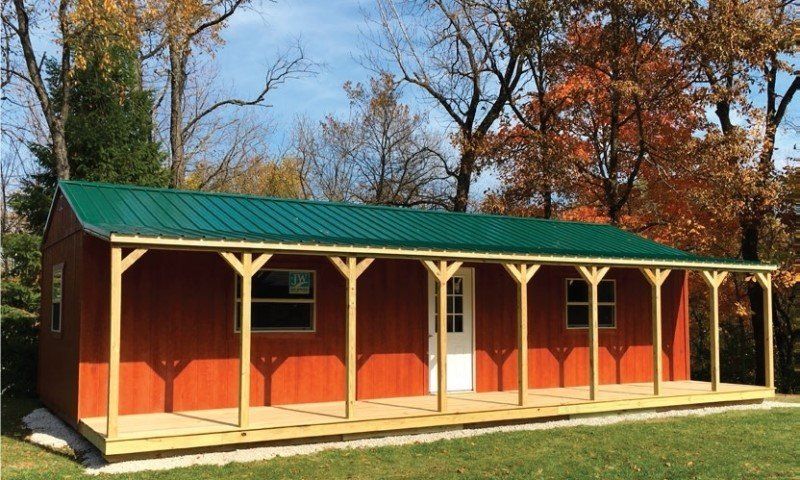 Custom Amish Sheds Building