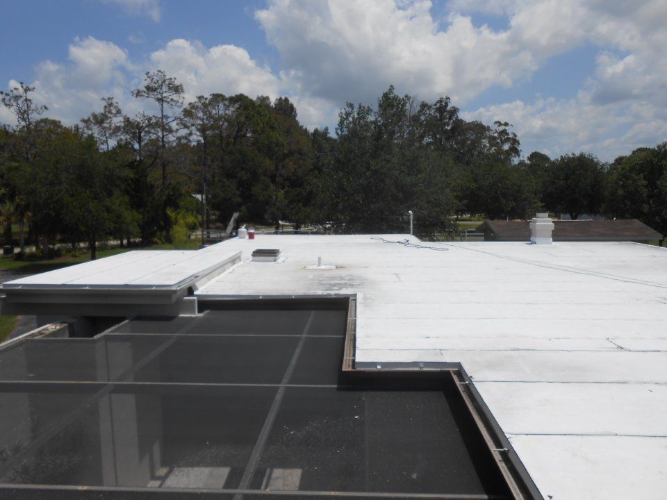 Flat roofing