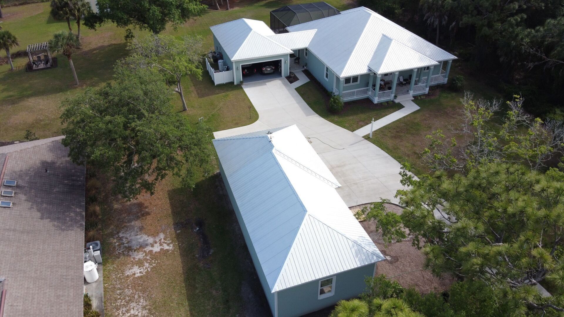 Metal roofing