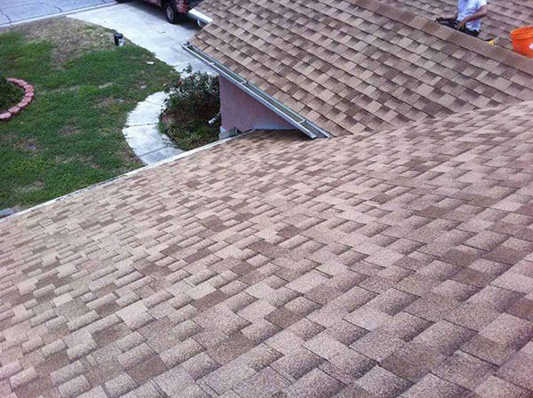Shingle roofing