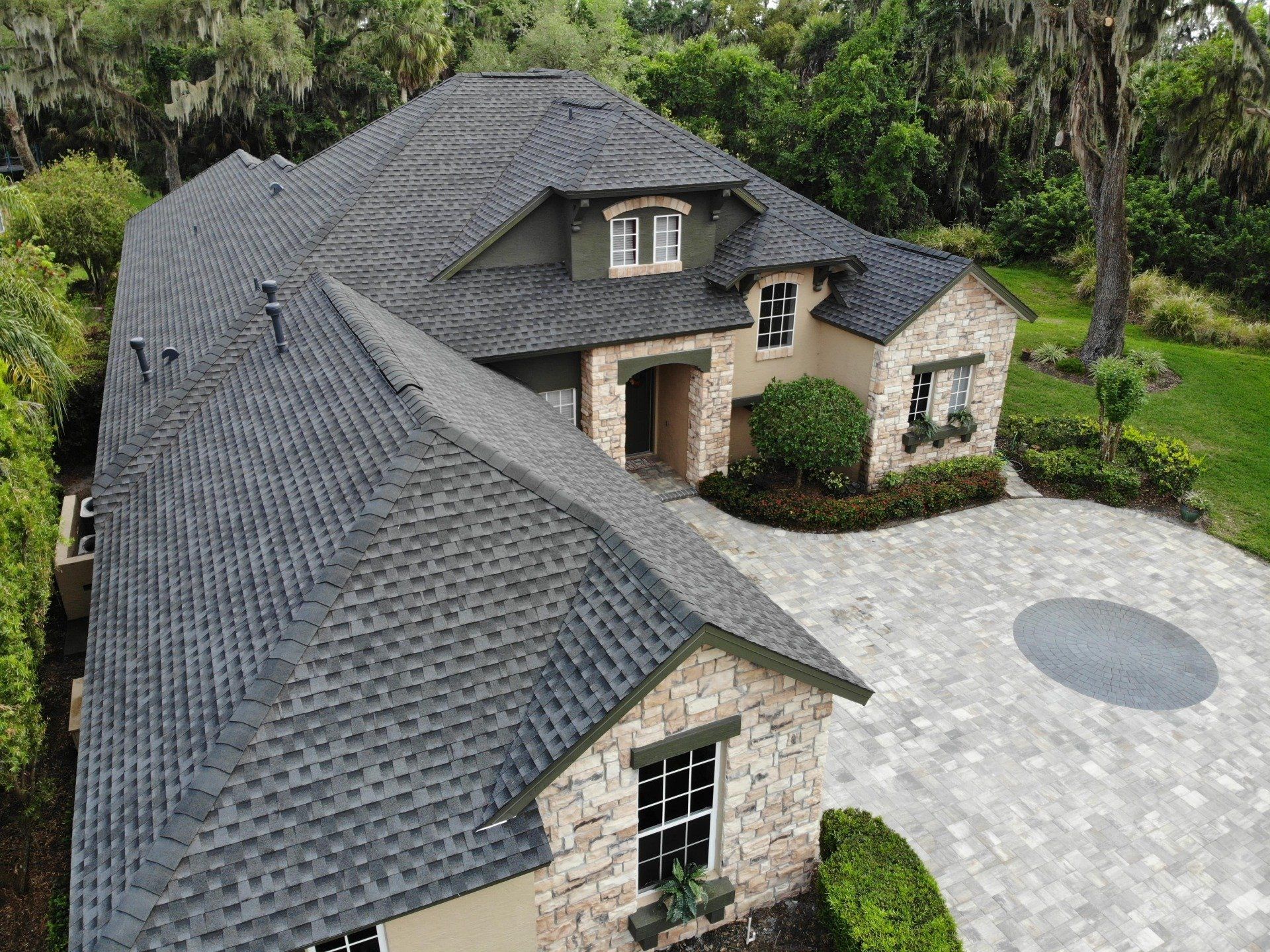 Shingle roofing