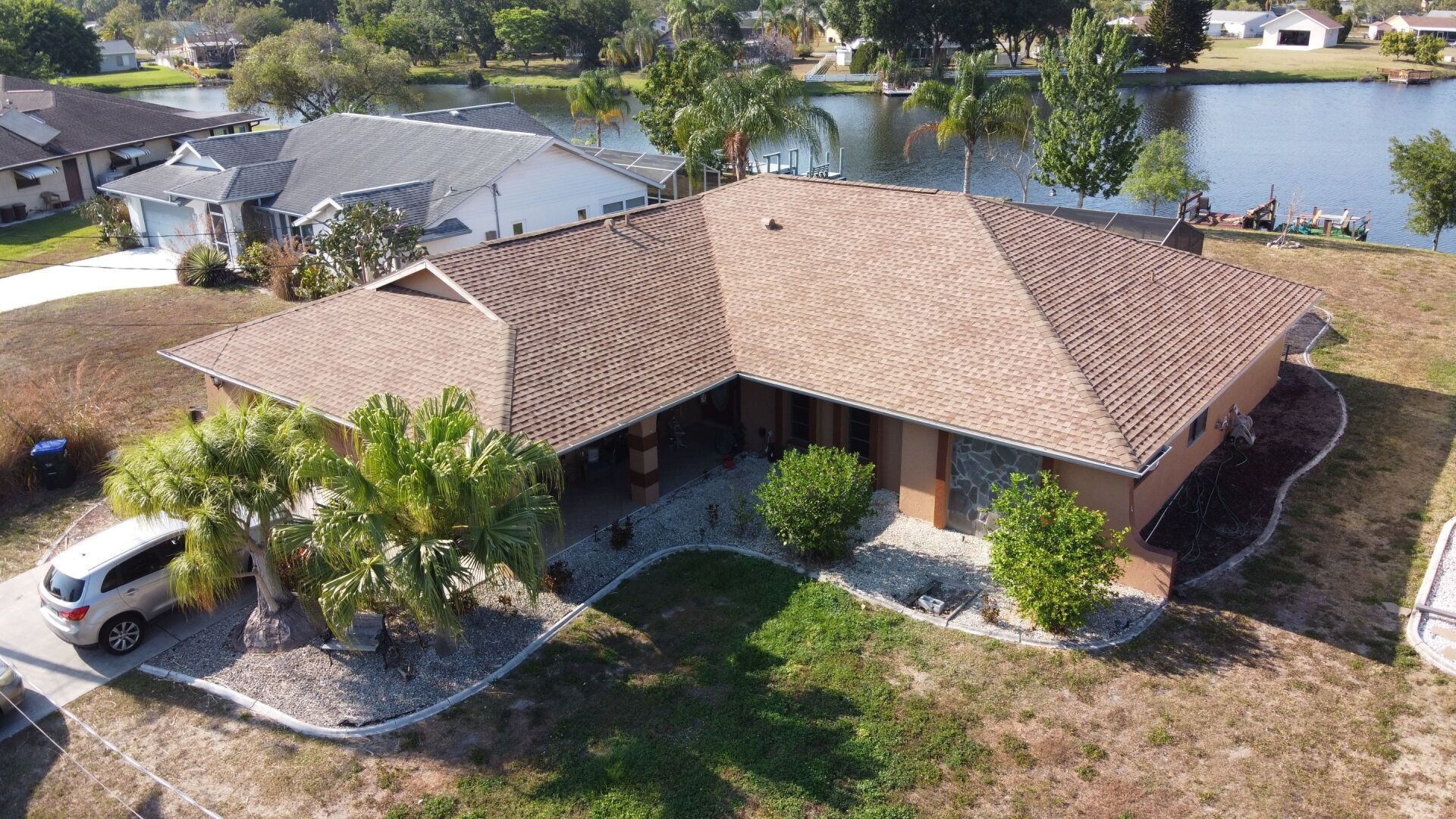 Shingle roofing