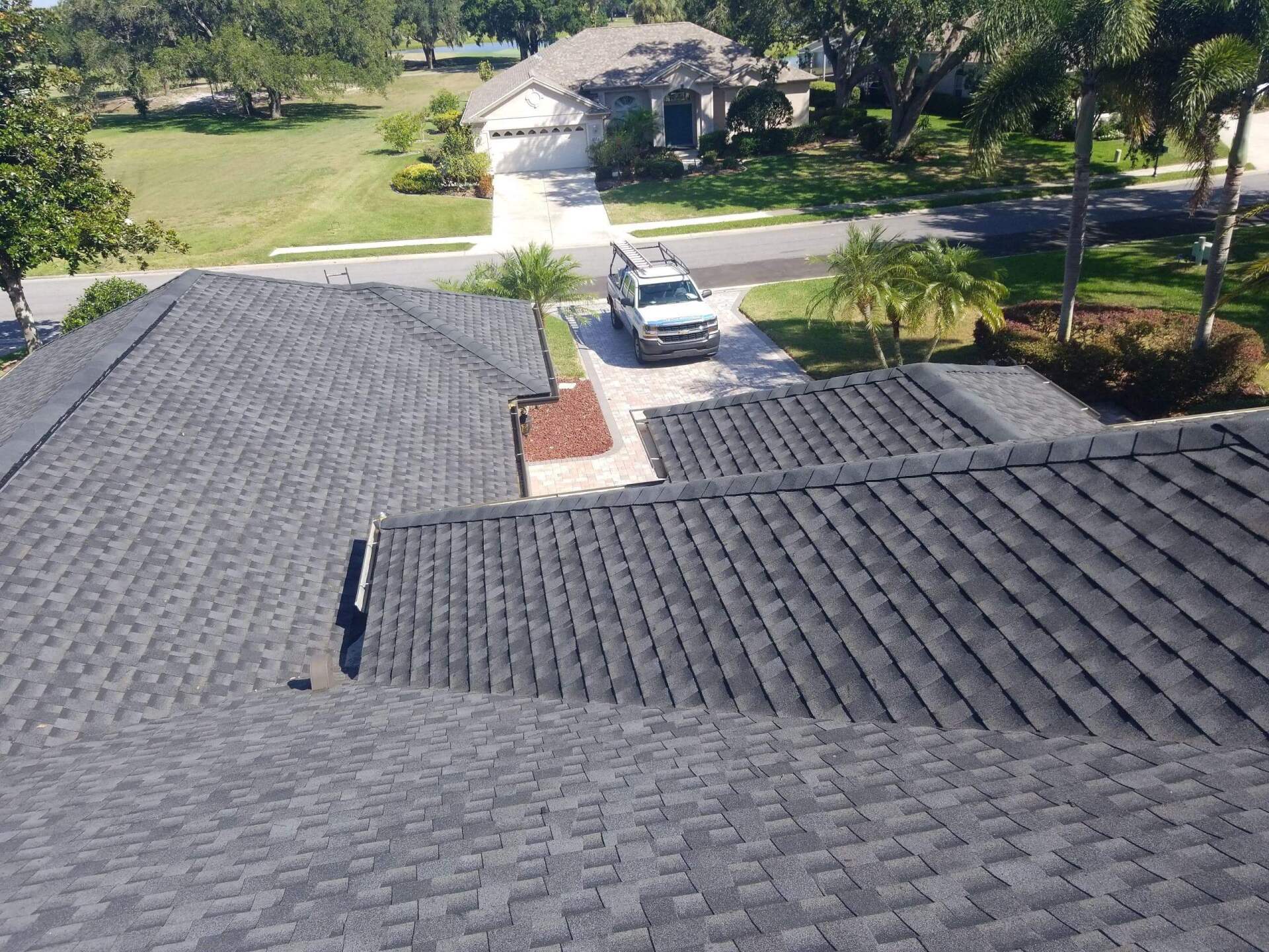 Shingle roofing