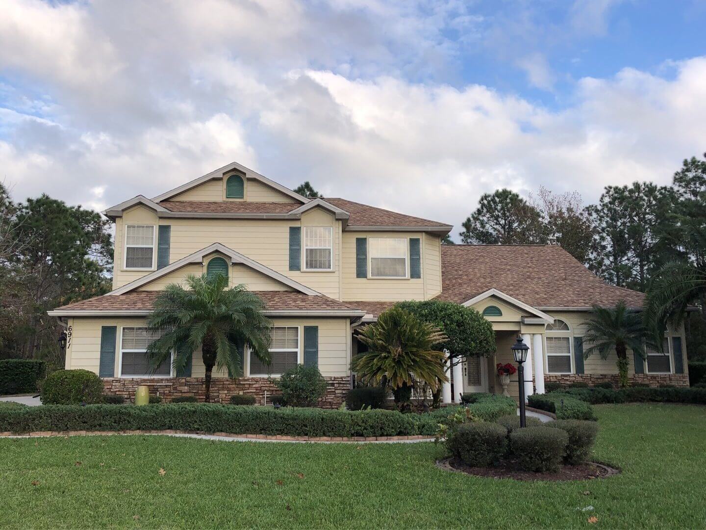 Shingle roofing