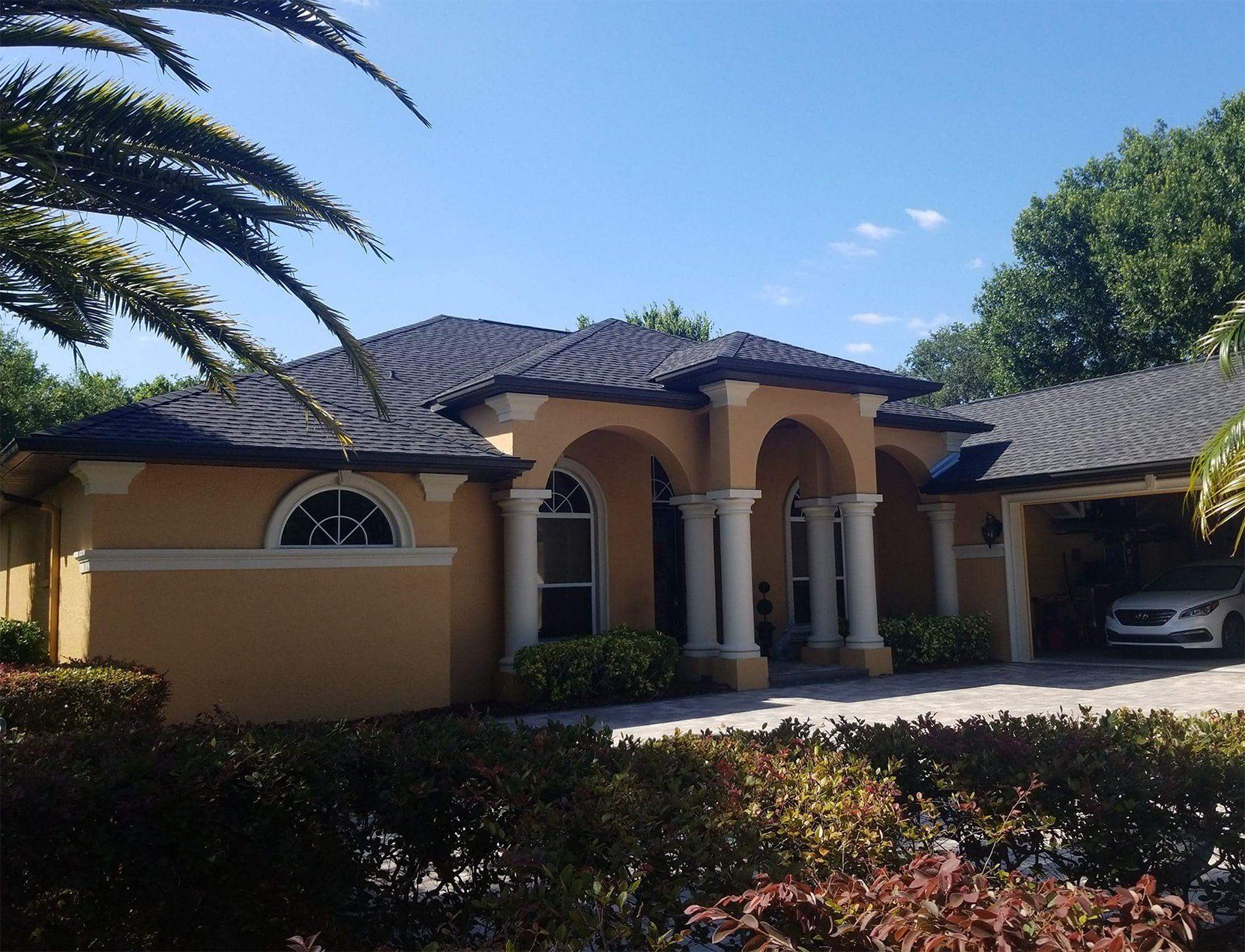 Shingle roofing