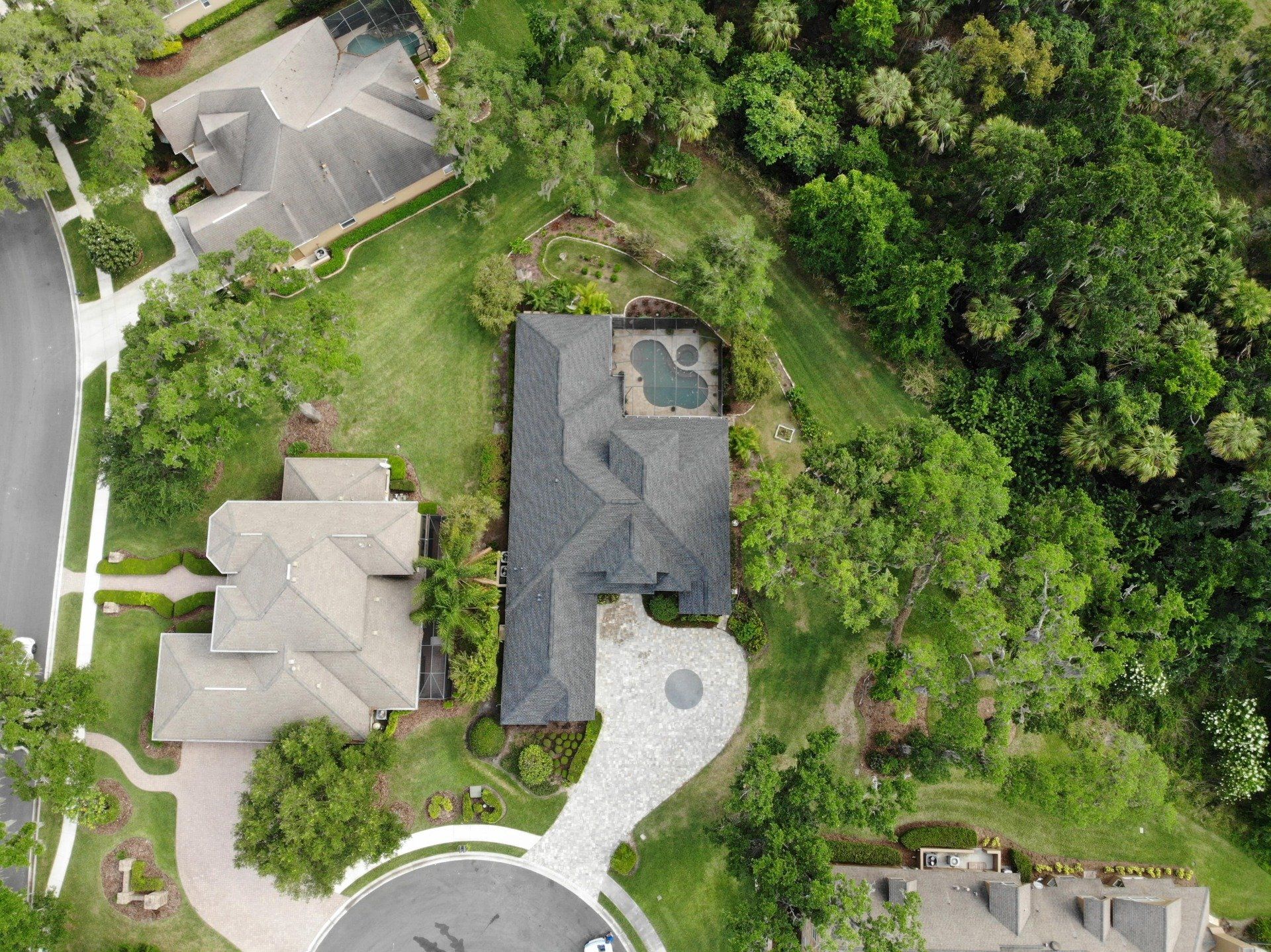 Shingle roofing