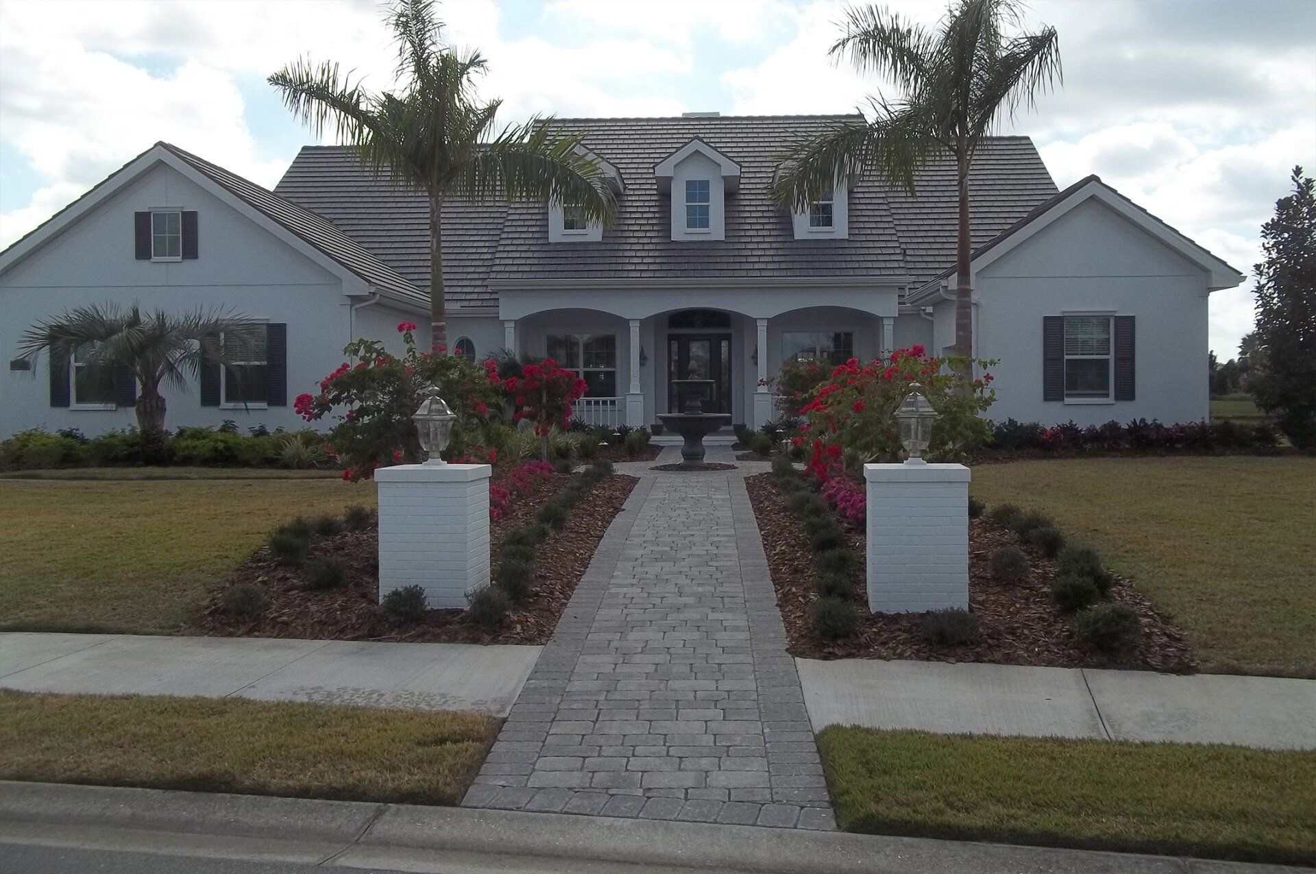 Tile roofing