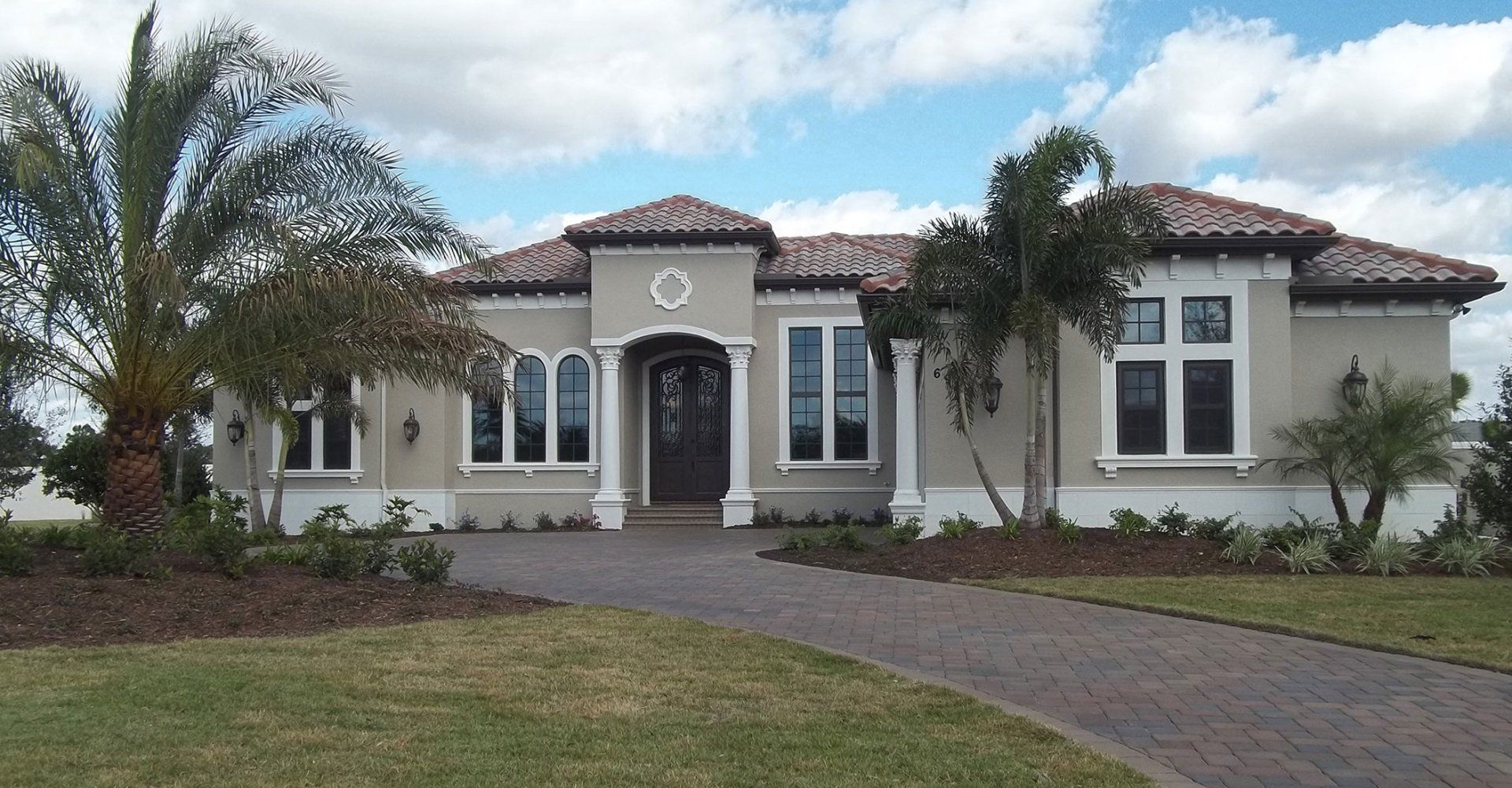 Tile roofing