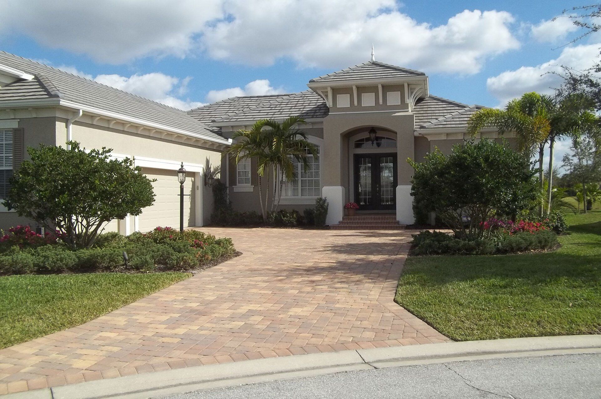 Tile roofing