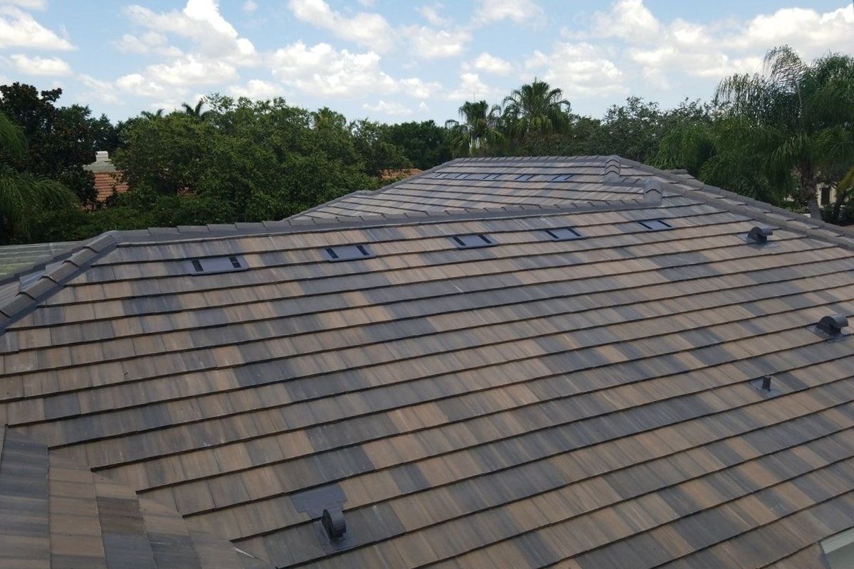 Tile roofing