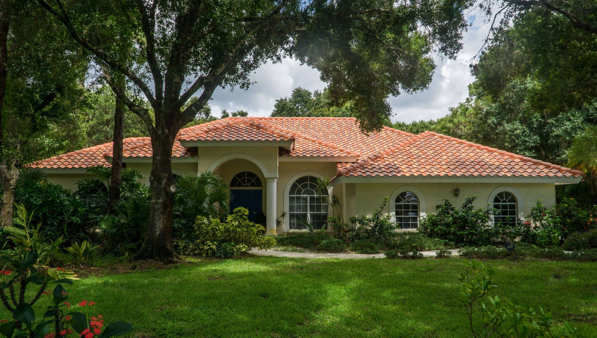 Tile roofing