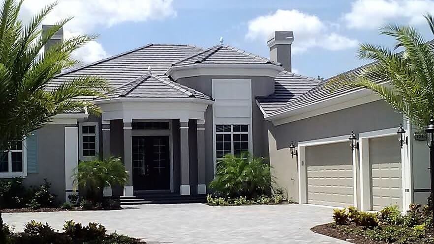 Tile roofing
