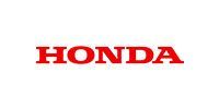 Red Honda logo on a white background