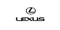Lexus logo in black on a white background