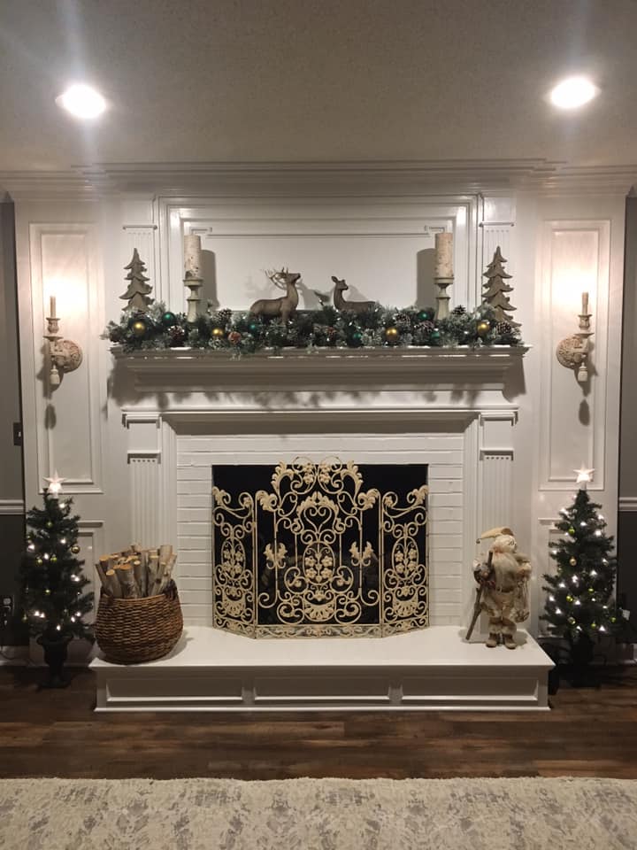 Fireplace Makeover After