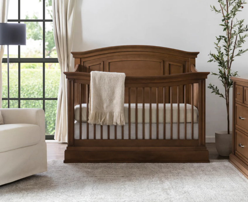 Baby monogram Durham derby brown