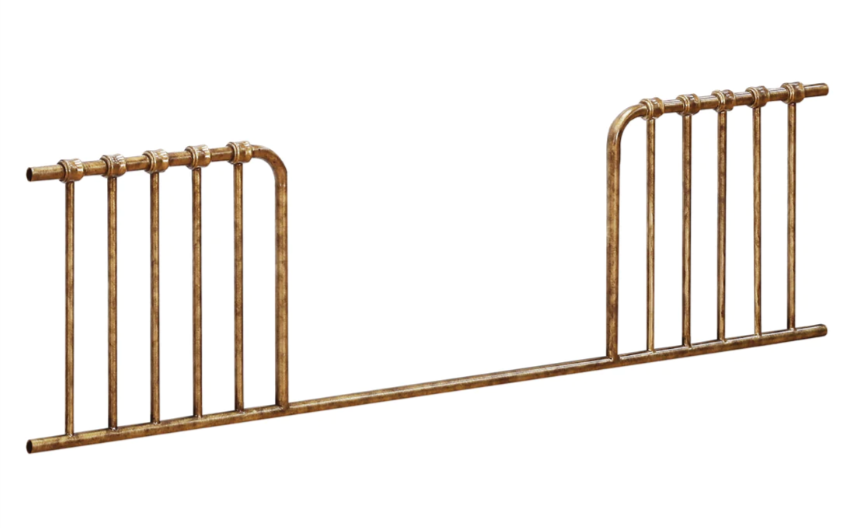 Baby monogram Winston toddler conversion vintage gold