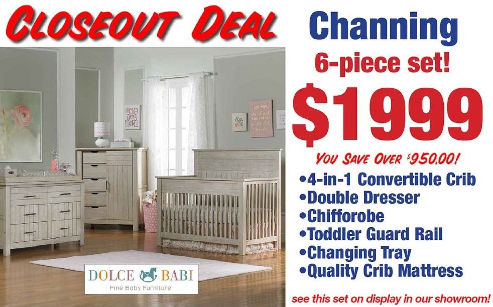 a closeout deal for a 6 piece set for $1999