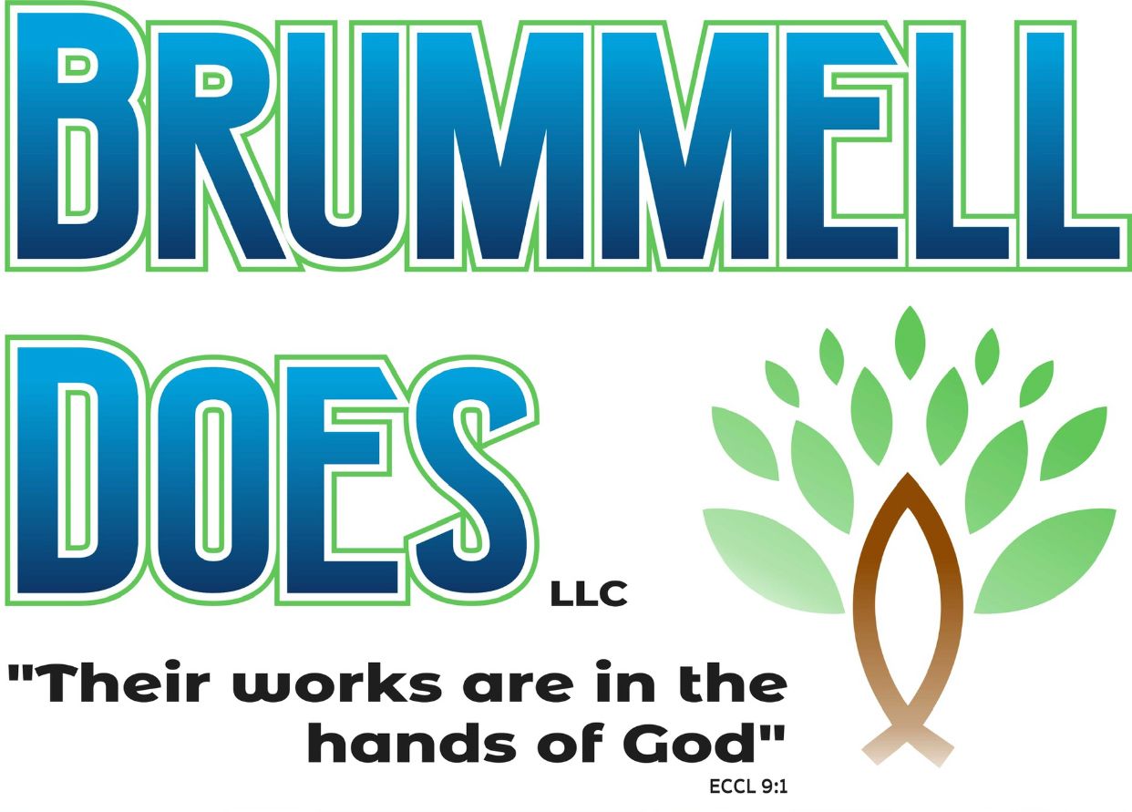 Brummell Does, LLC Landscaping and Lawn Care Logo