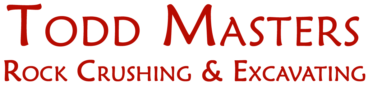 Todd Masters Rock Crushing & Excavating - Logo