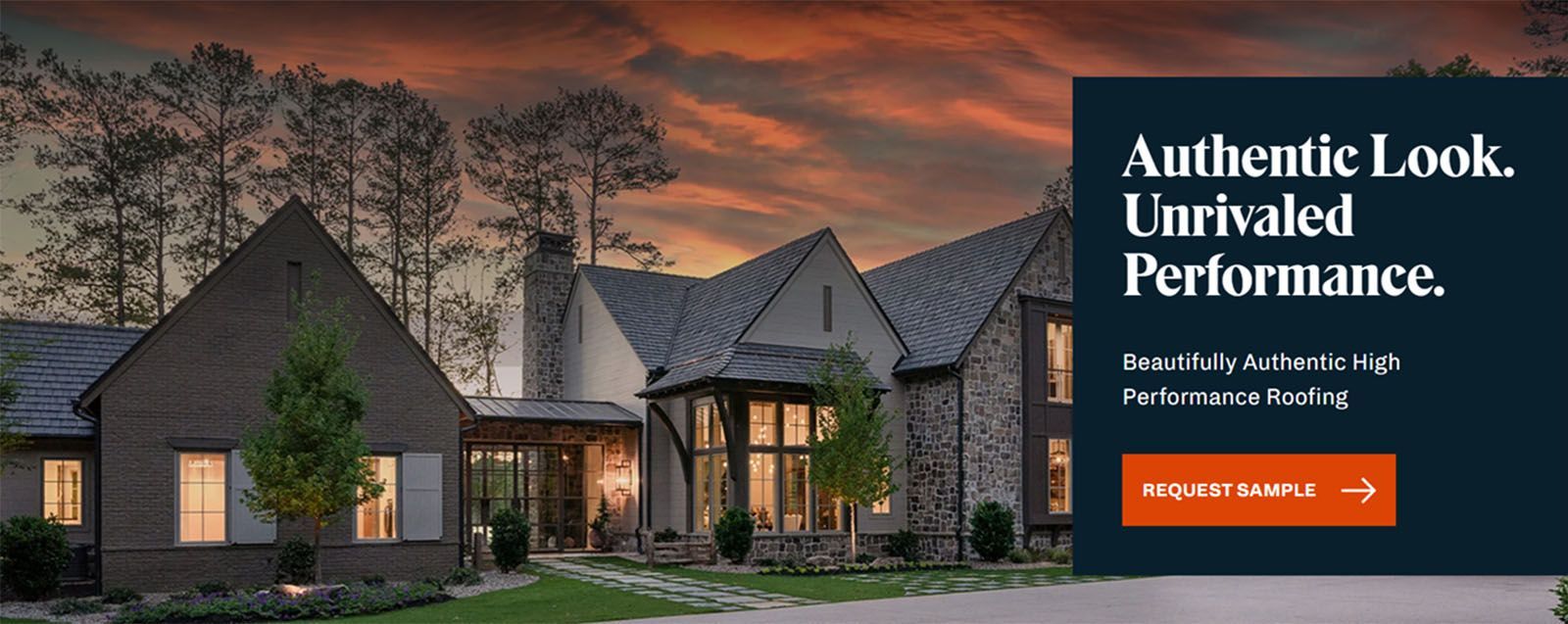A house with Brava roof tiles