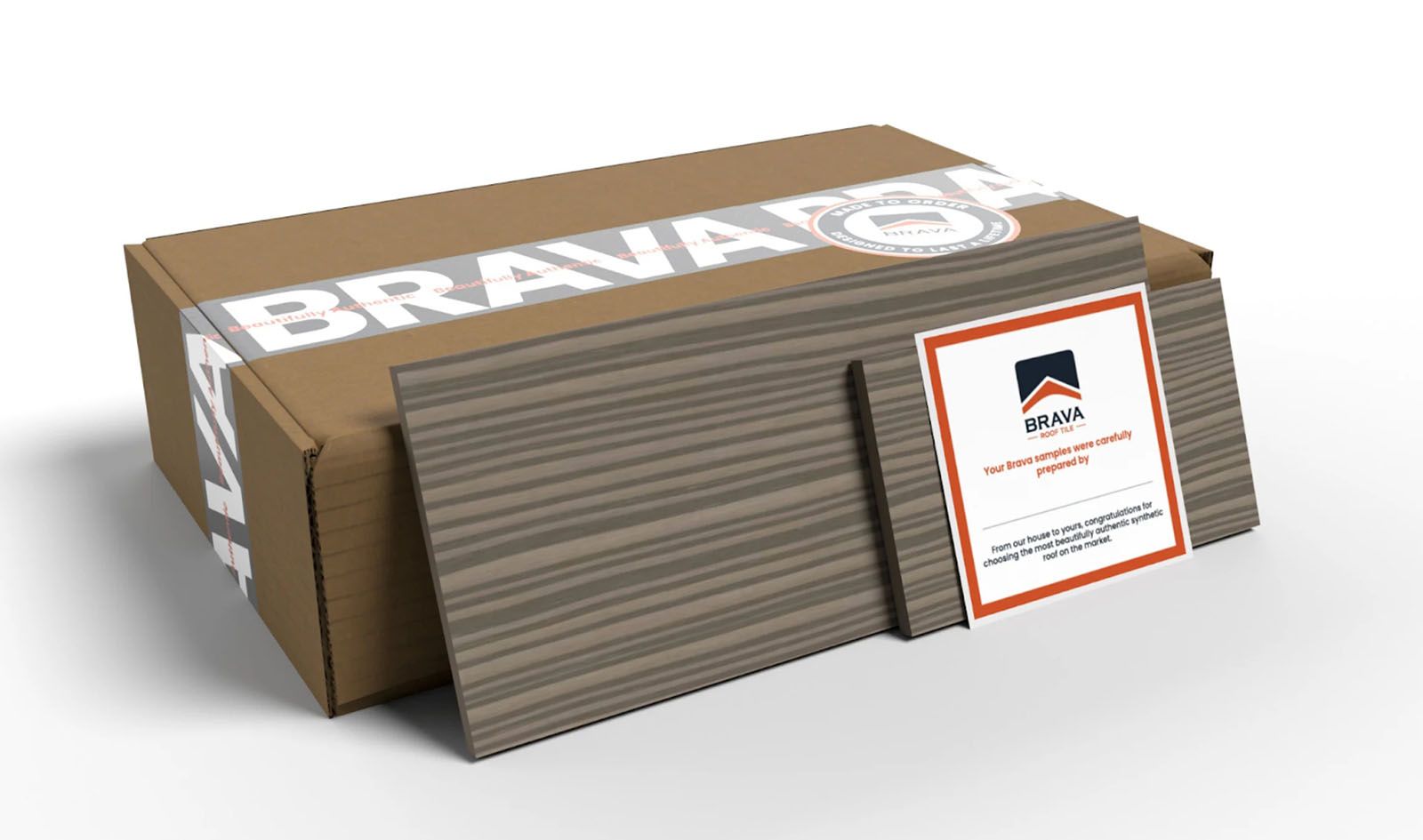 Brava roof tiles sample