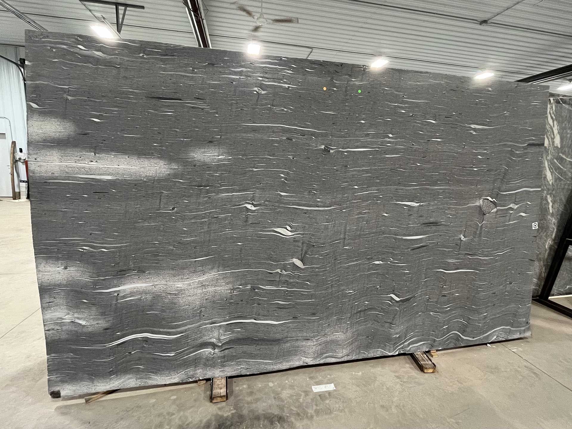 cygnus black leather granite
