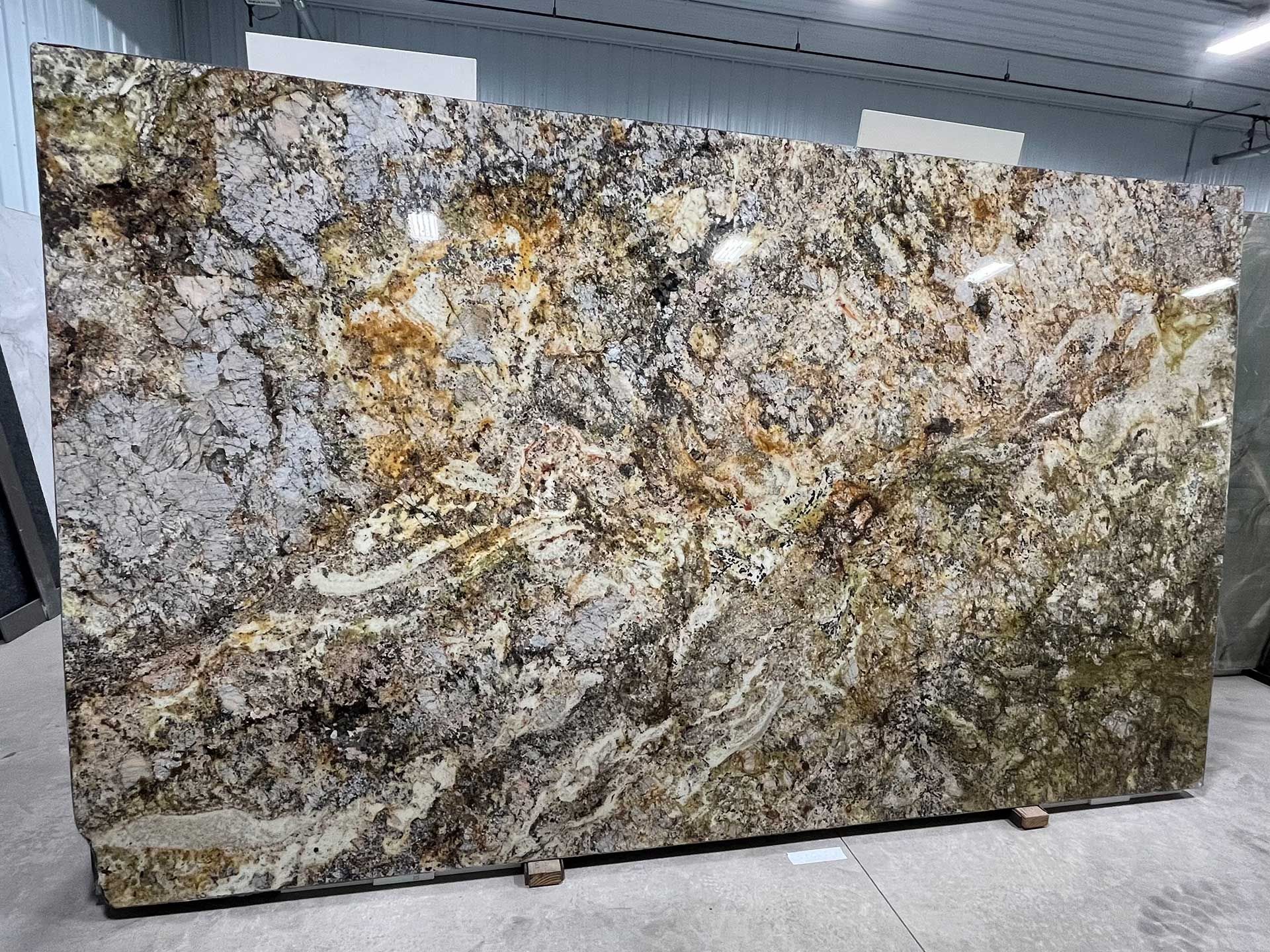 old treasure polished granite