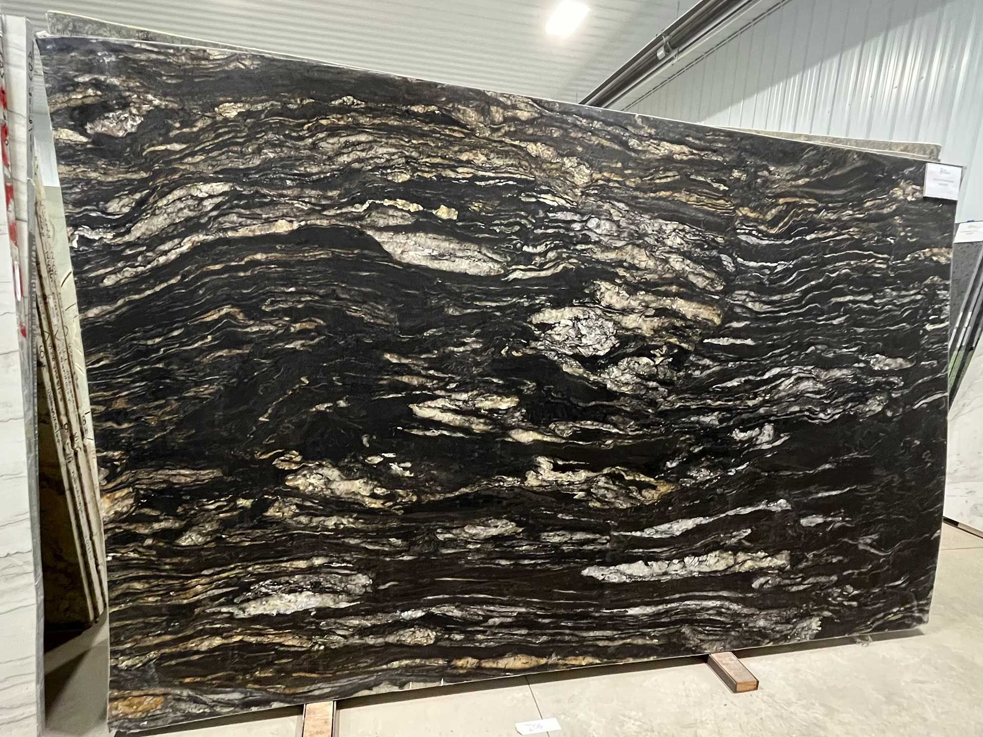 titanium brushed granite