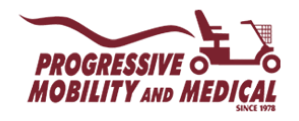 Progressive Mobility and Medical Logo