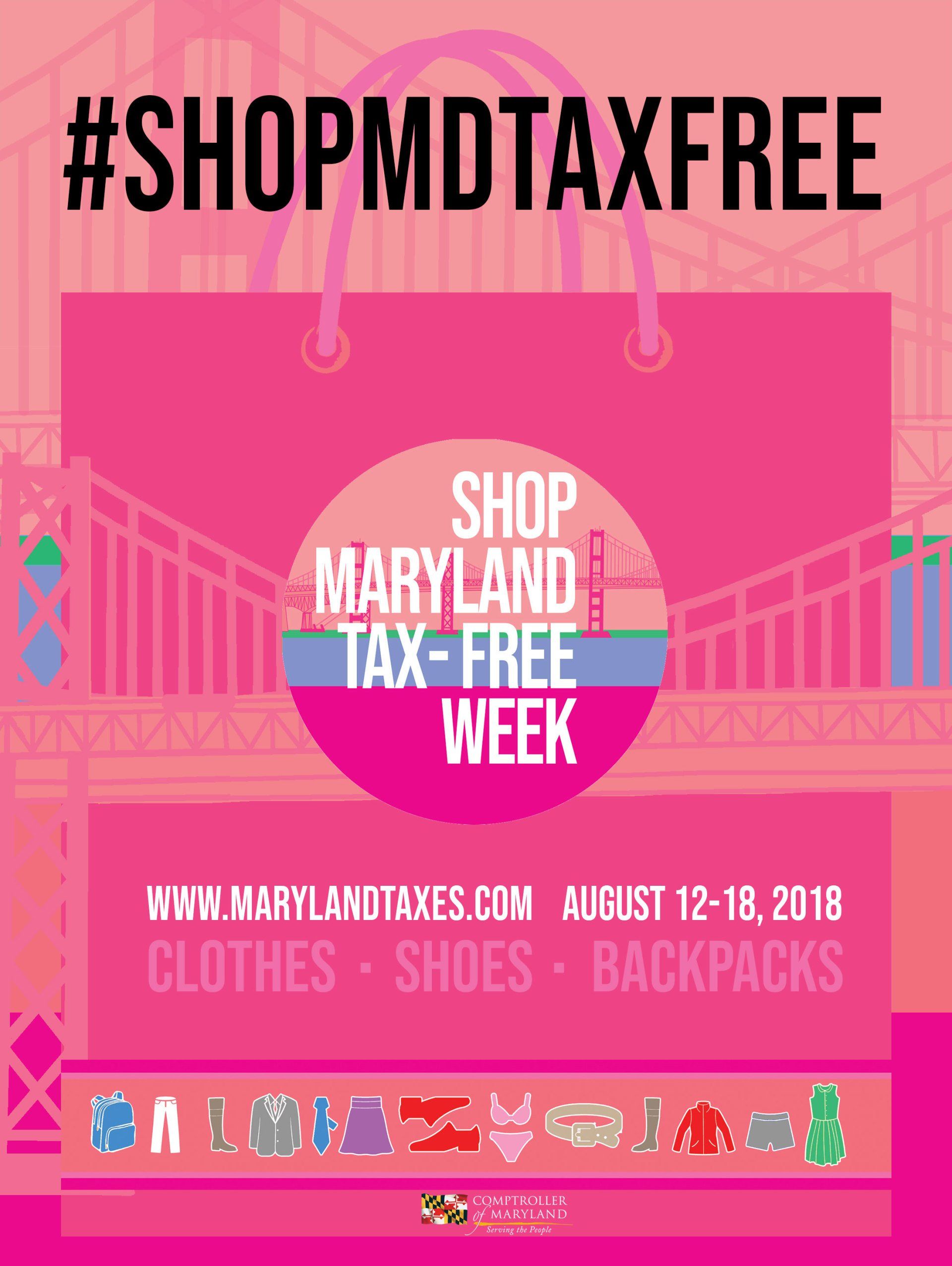 Maryland Tax Free Week