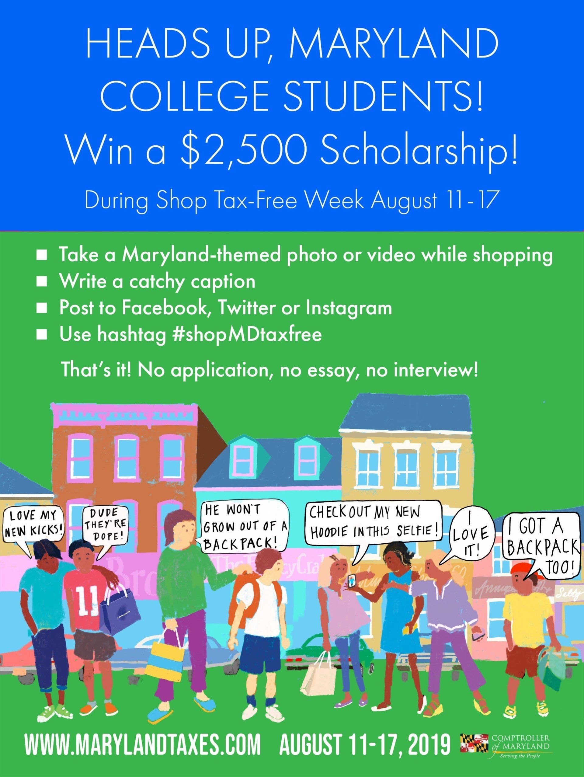 Shop Maryland College Scholarship 2,500!