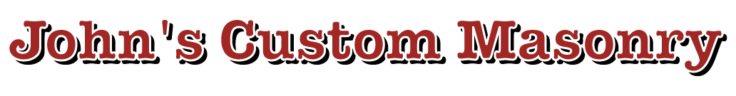 John's Custom Masonry logo