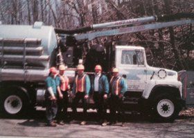 General Sewer & Video Inspection staff with truck