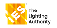 The logo for the lighting authority is yellow and black.