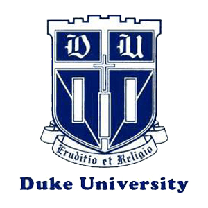 Duke University emblem: Shield with 