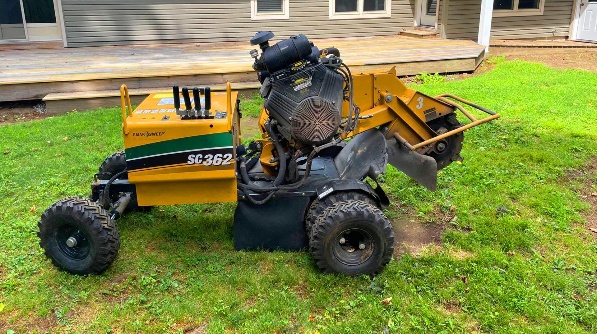 Stump grinding
