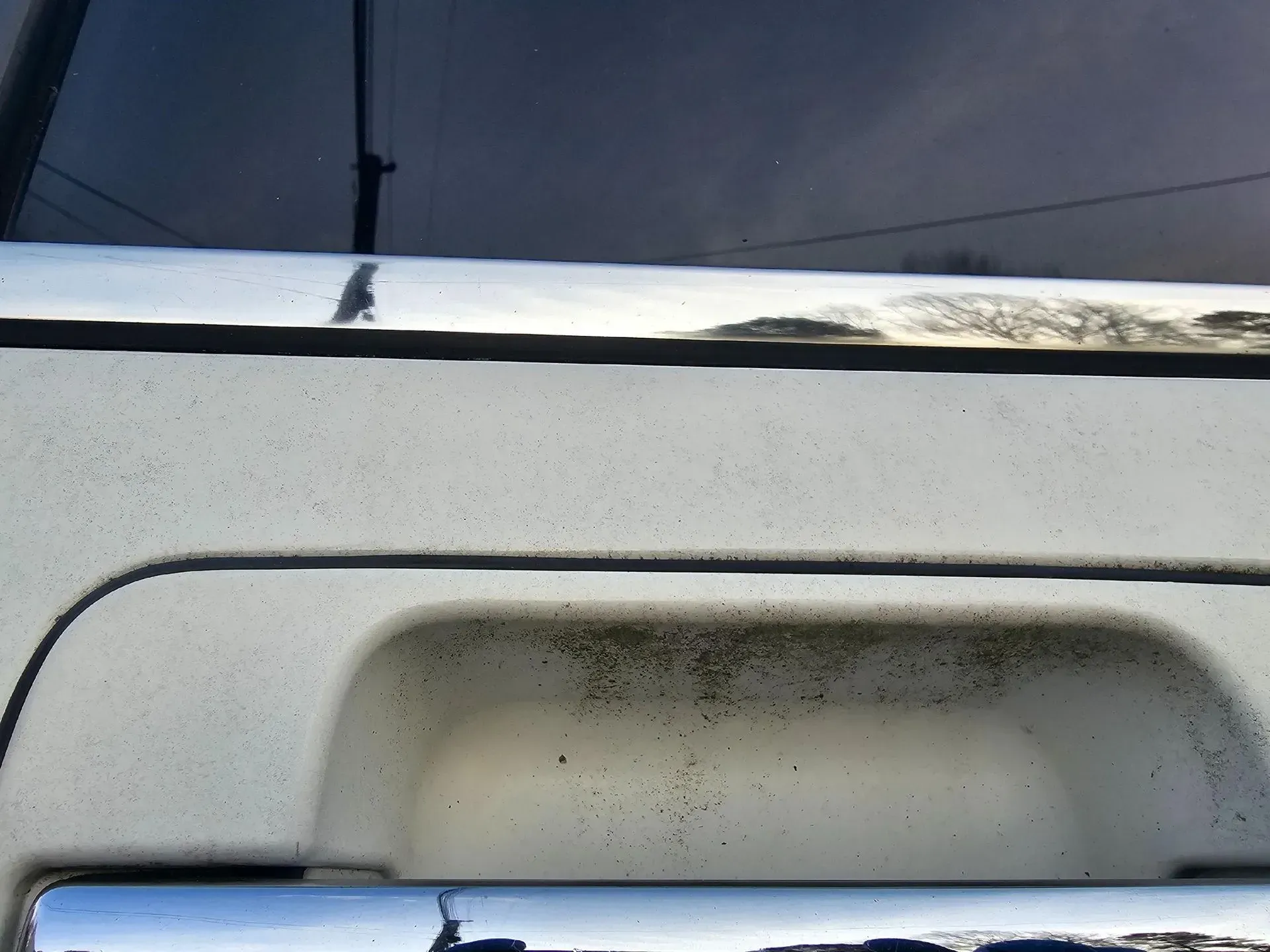 Auto detailing service - before