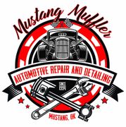 Mustang Muffler and Complete Auto Repair Logo