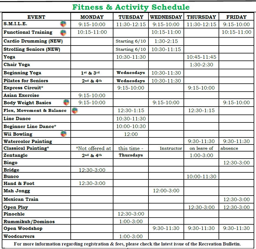 June 2026 calendar with daily appointments and green shamrock decorations.