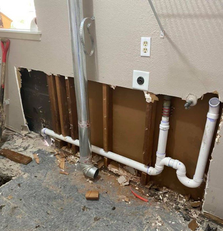 plumbing underground