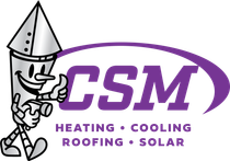 CSM Heating, Cooling & Roofing- logo