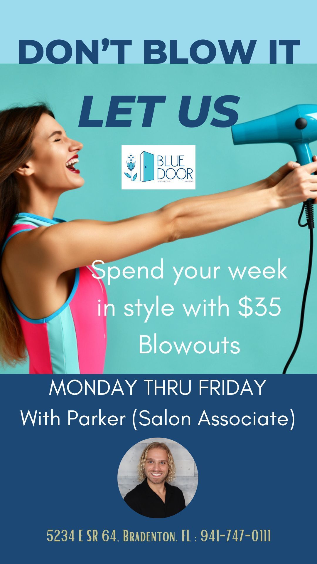 Blue Door Spa & Salon Specials and Events Bradenton, FL