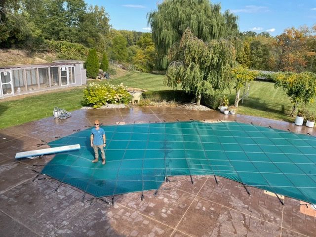 Swimming Pool Safety Cover design