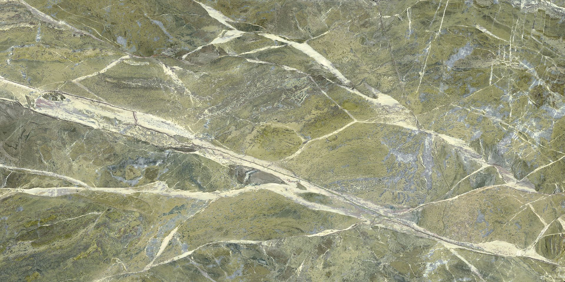 Close-up of pale green stone with white veining and subtle marbled texture