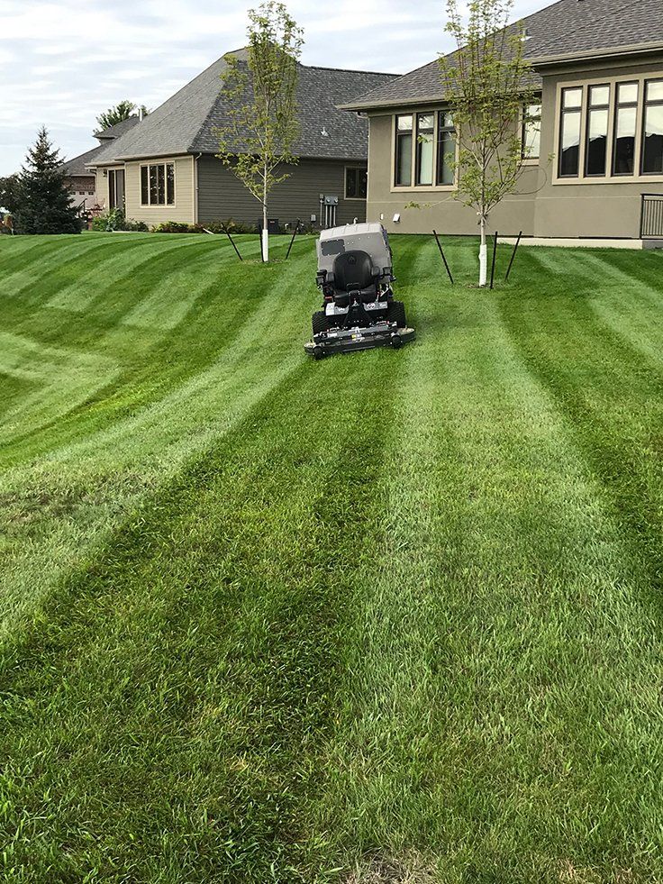 Lawn mowing