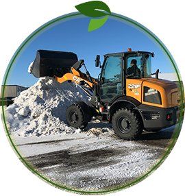 Removing snow