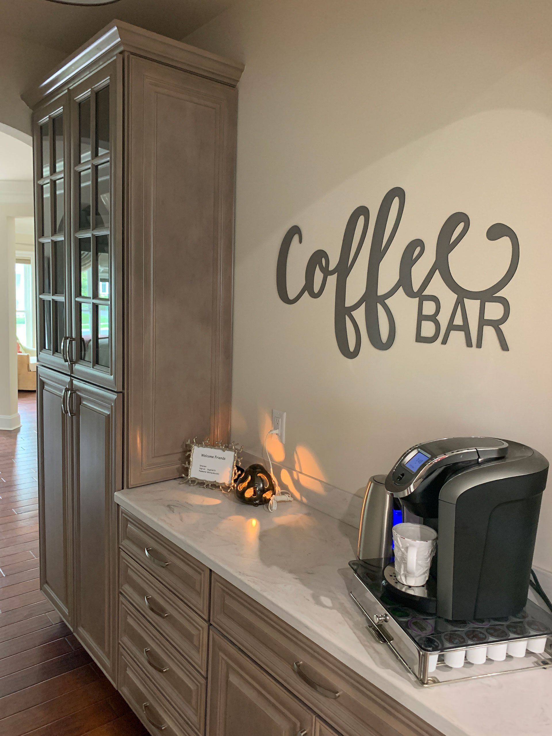 Coffee bar and dry bar