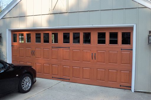 Residential garage door